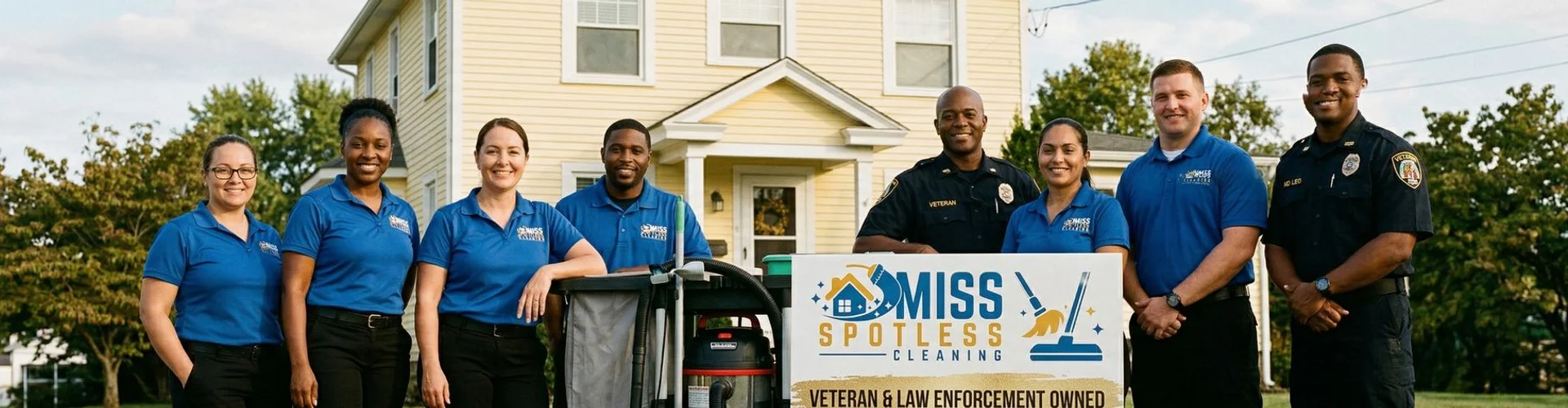 The Miss Spotless Cleaning team